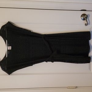 Merona Black Swim Coverup